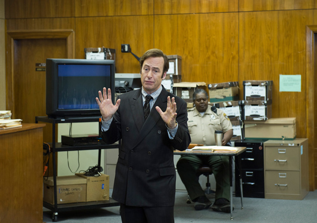 Better Call Saul: Jimmy McGill im Gerichtssaal (Copyright: Ursula Coyote/AMC)